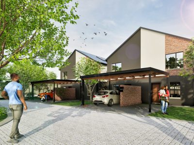 SOUTH HILLS ROW HOUSING_duplex exterior